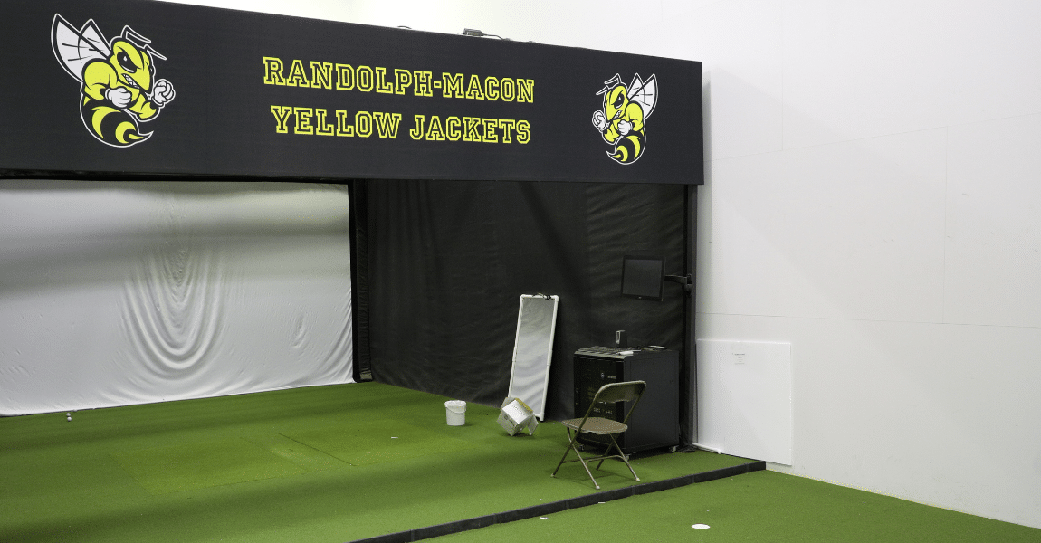 Brock center golf simulator