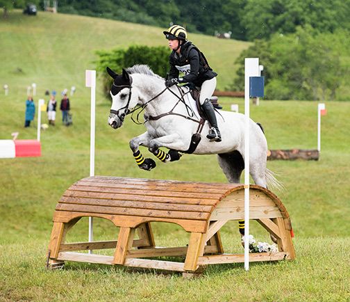 Morgyn Johnson on horse back