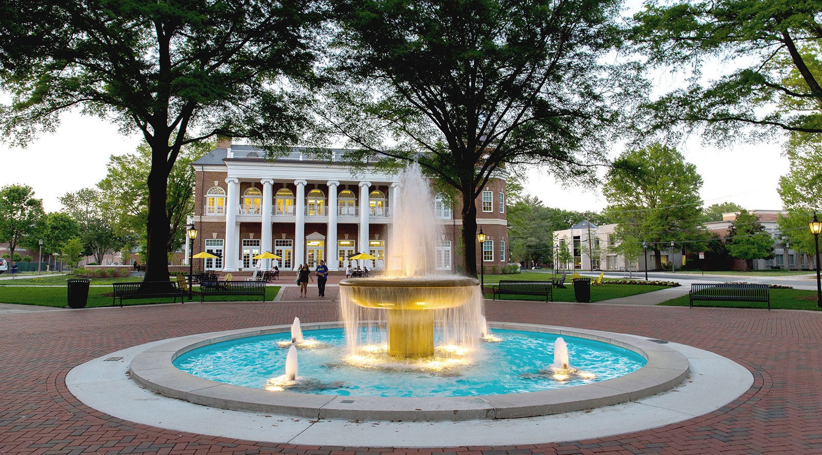 Randolph-Macon fountain