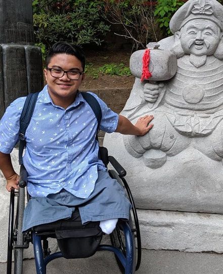 BJ Camano ’21 in Japan