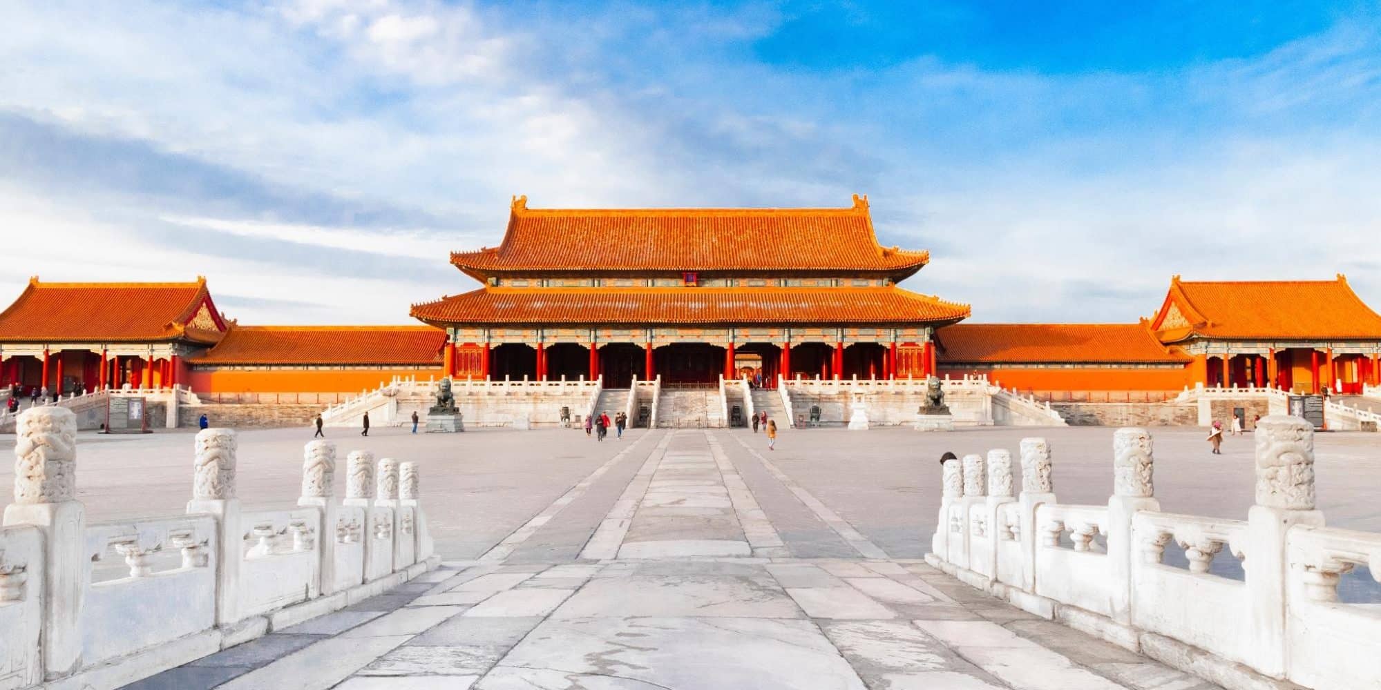A picture of a Forbidden City in Beijing, China