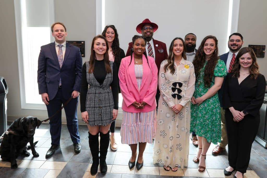 A group photo of the inaugural winners of the 10 Under 10 Award