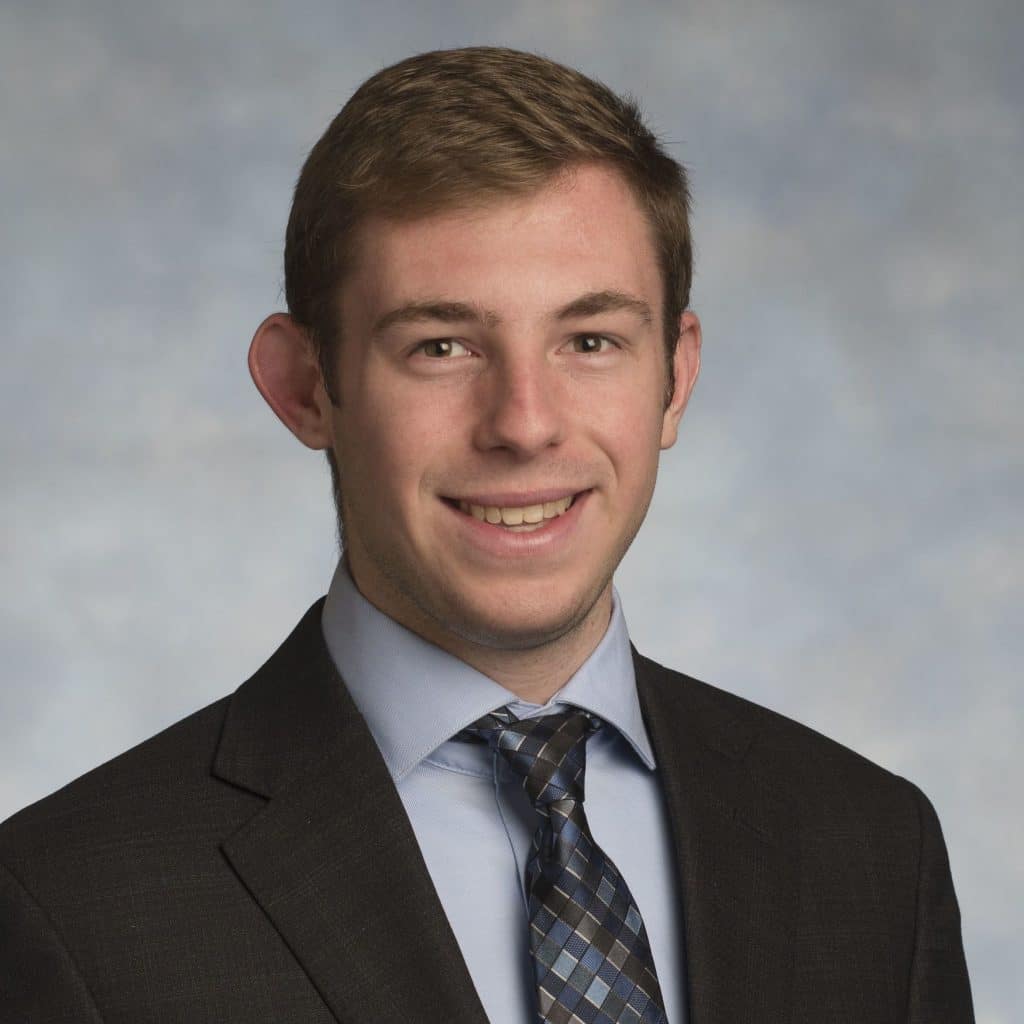 RMC alumnus Austin Fortier poses for a headshot during the Edge Boot Camp 