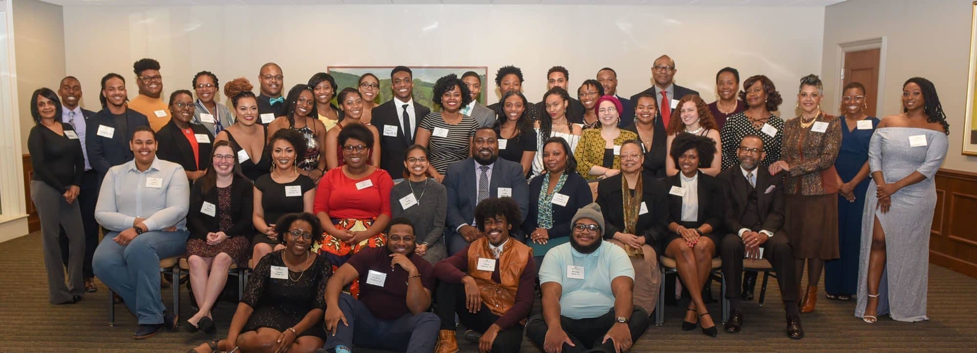 A group photo of the The Multicultural Alumni Association