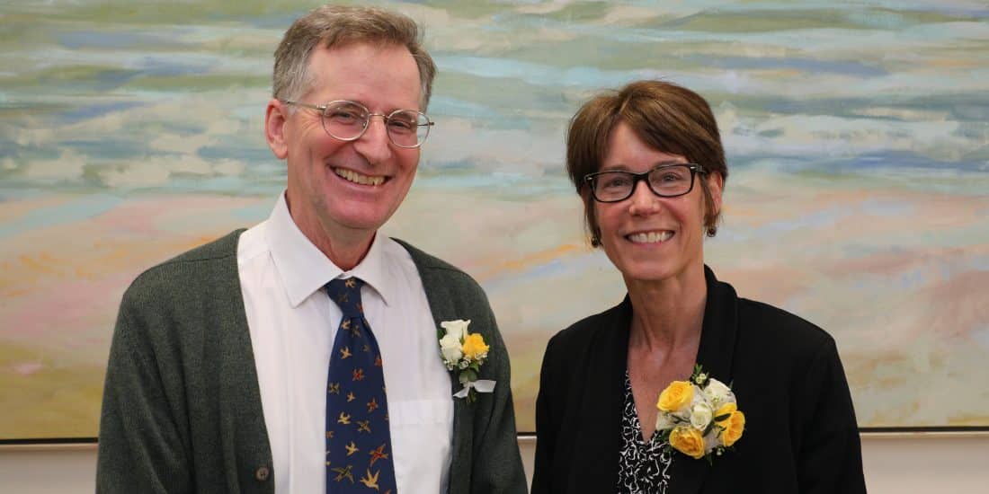 John Thoburn Kristen Klaaren Professorship Installation