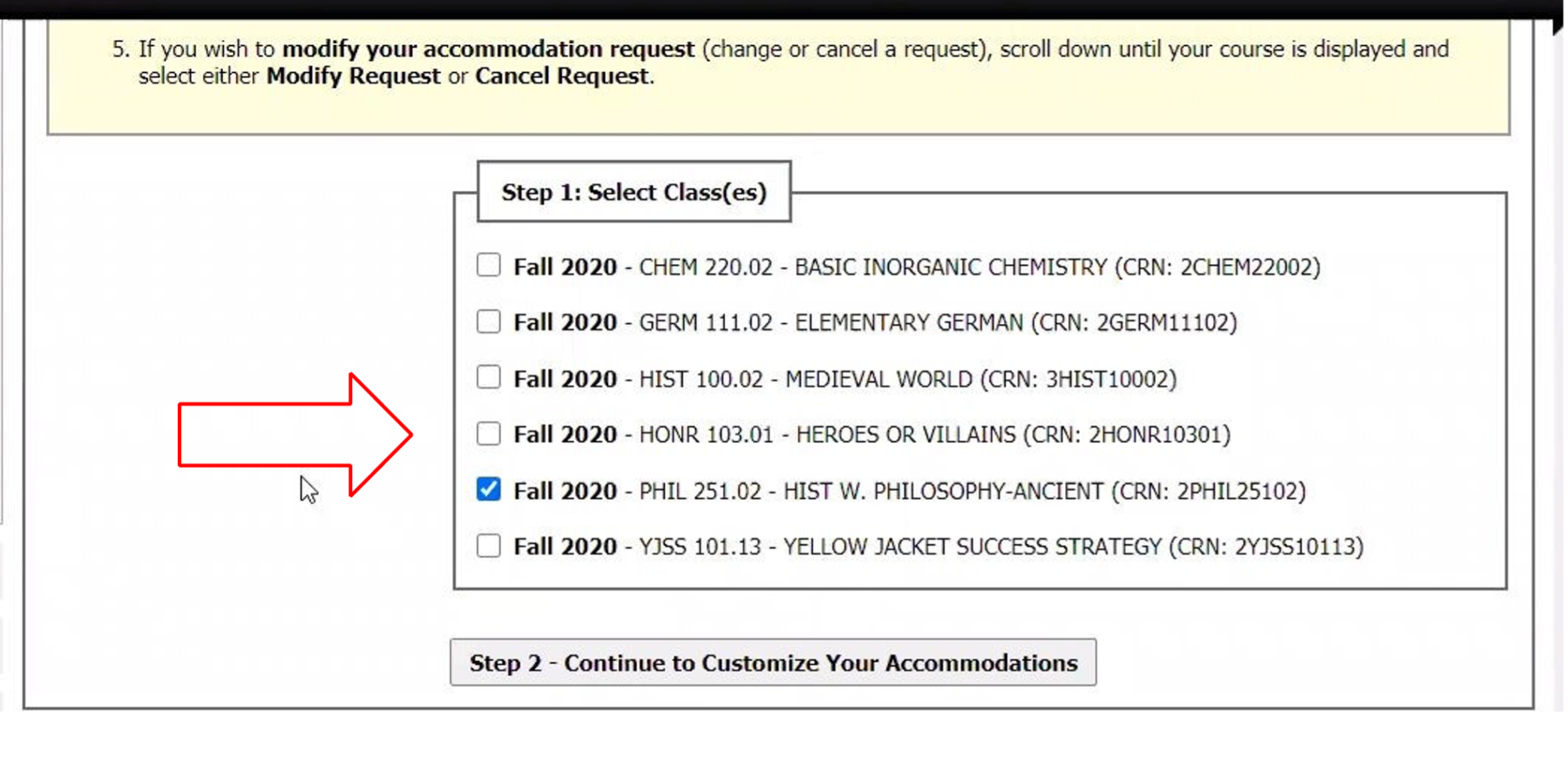How to Request Letters of Accommodation in DSO - Randolph-Macon College