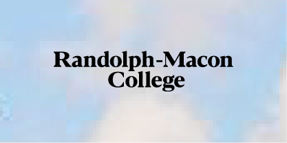 RMC primary stacked logo over approved light photo background