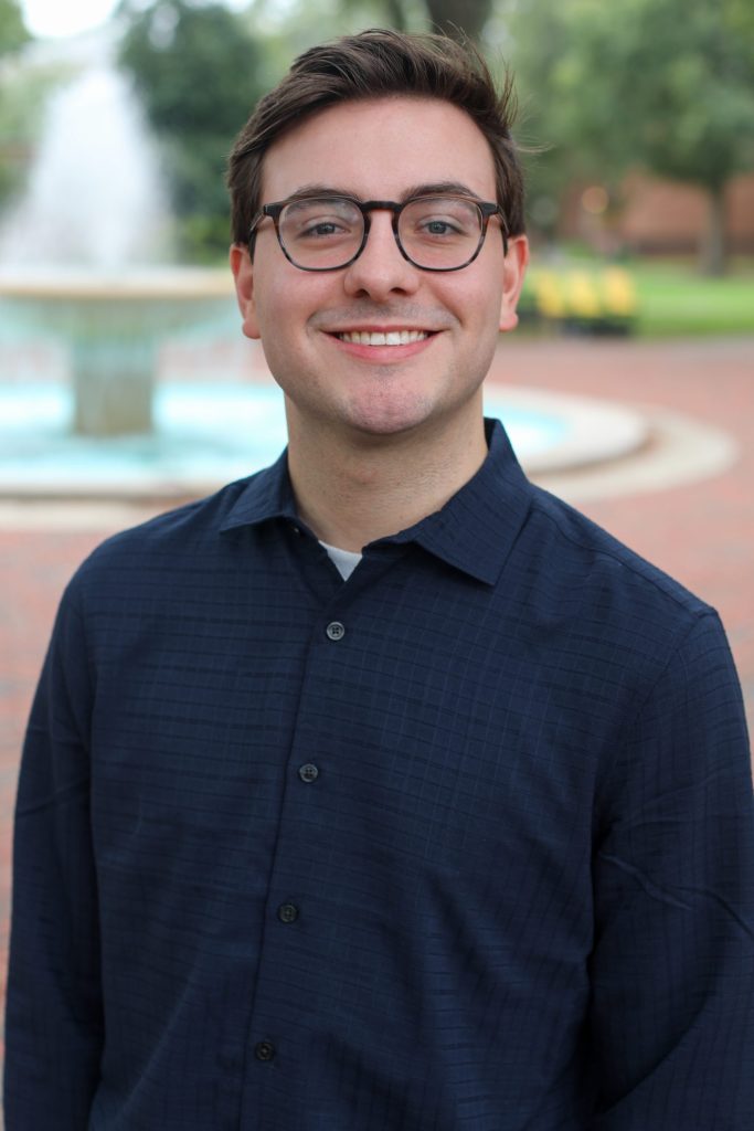 A photo of Adam Vaughan, RMC admissions counselor.