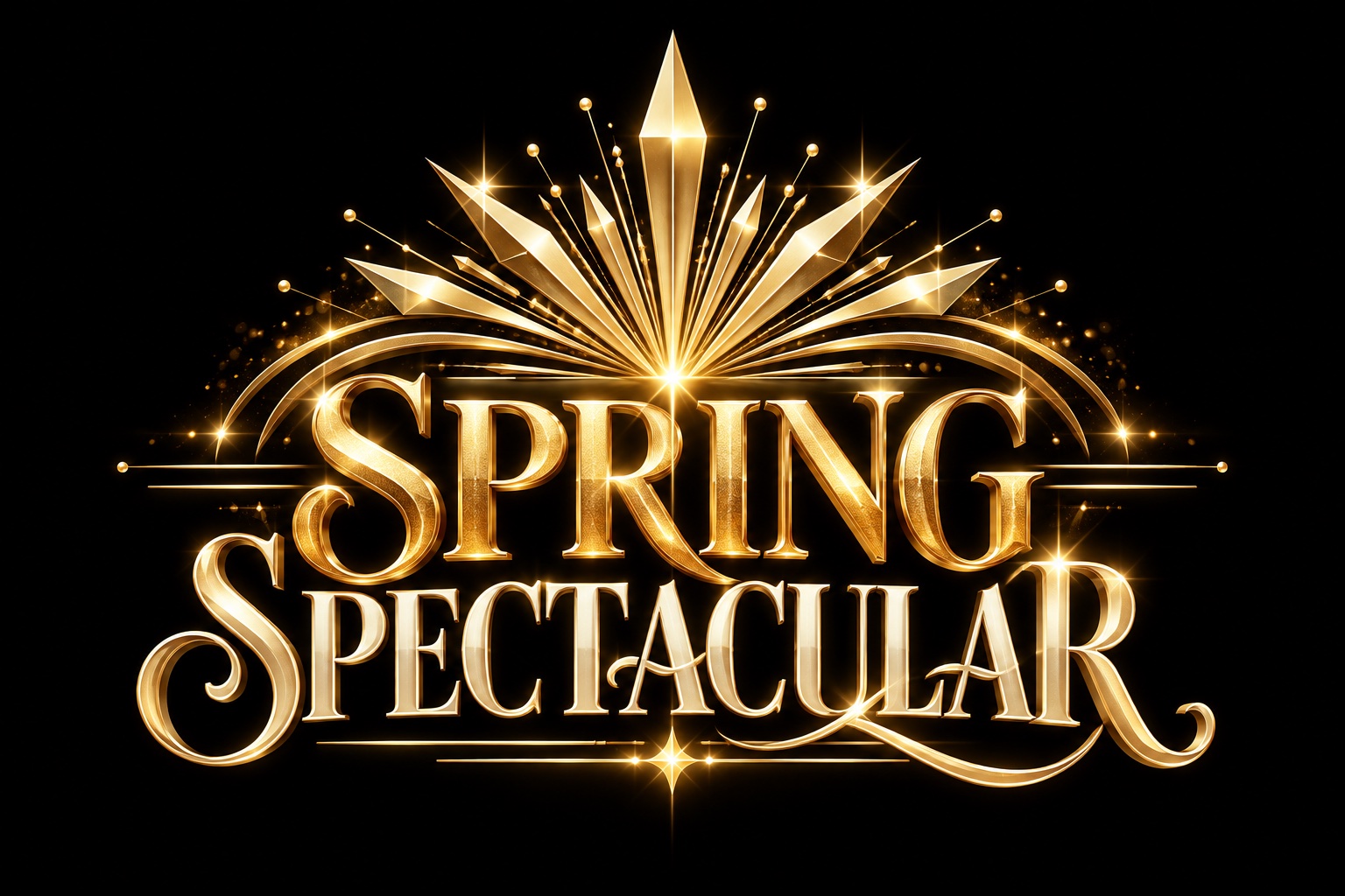 A graphic for the LUXE Show Choir Spring Spectacular